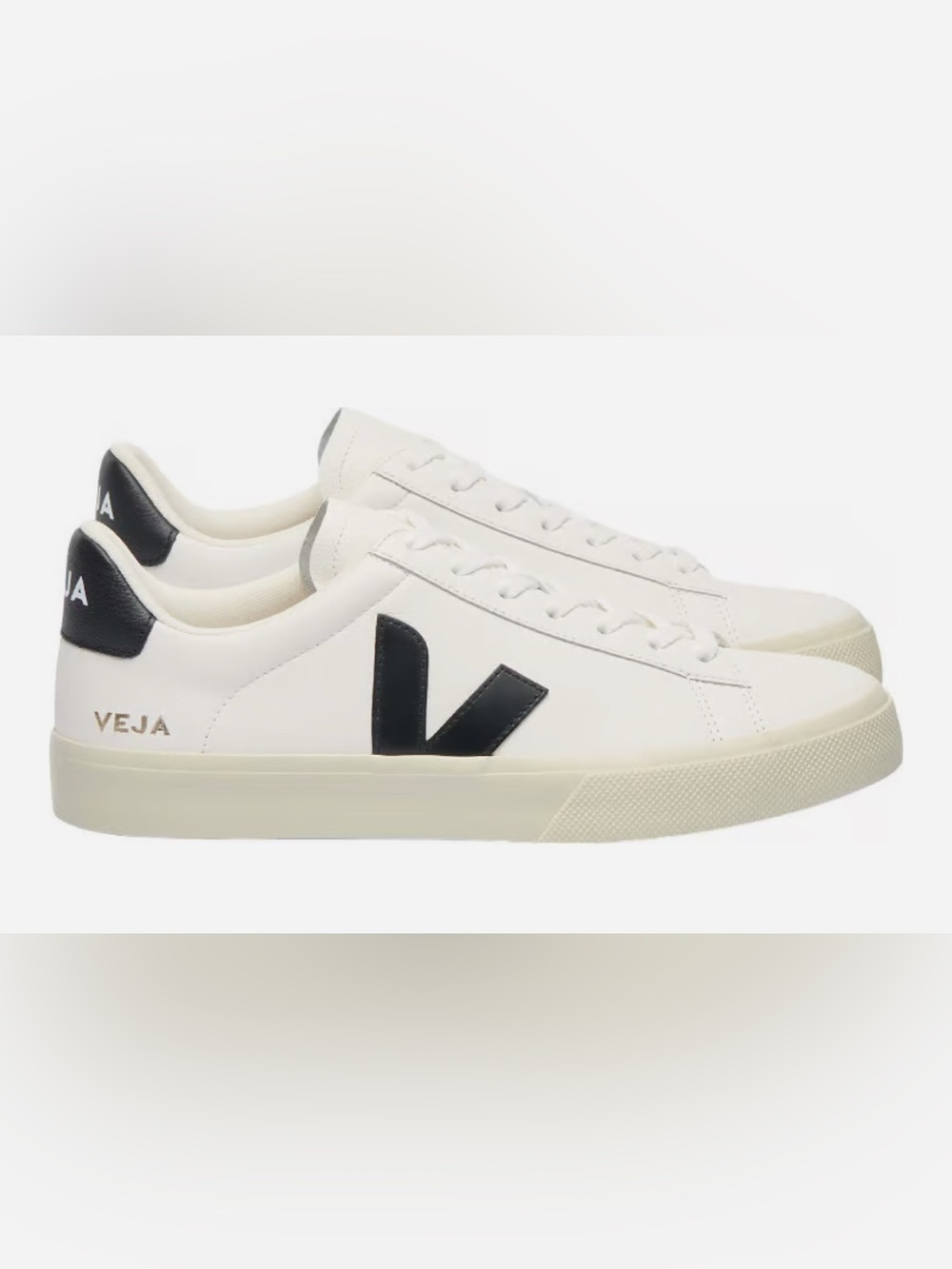VEJA Campo Black V - Size 8